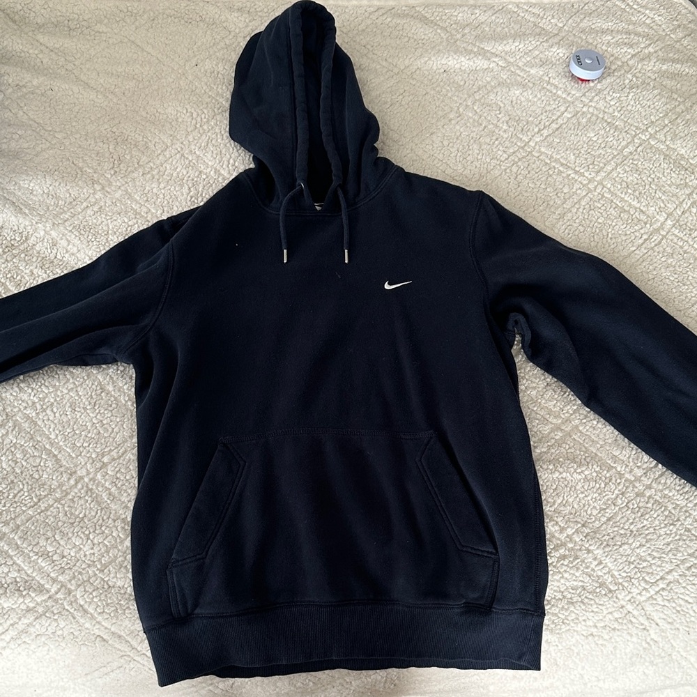 Nike Dark blue Hoodie with swoosh Logo
